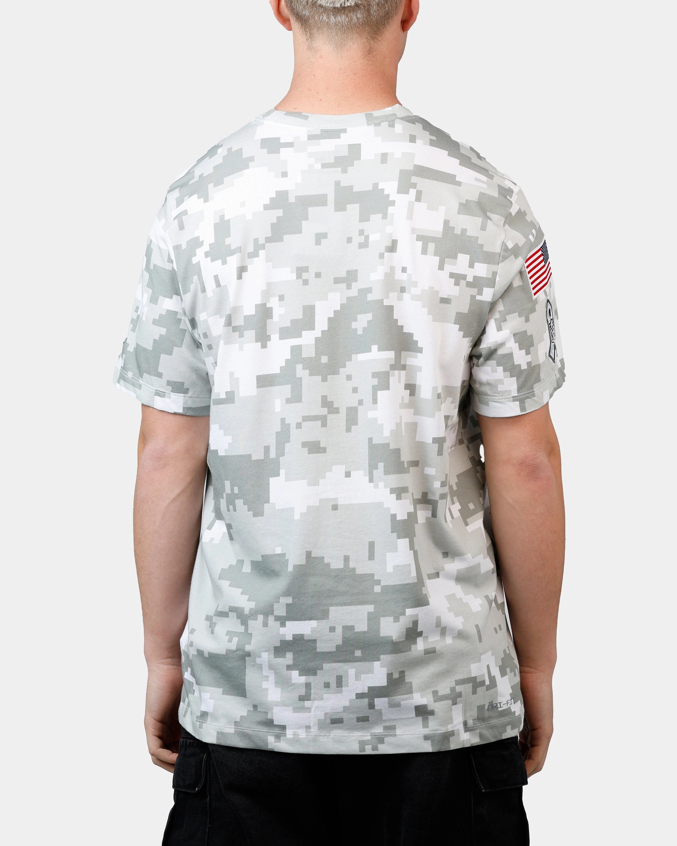 Nike Miami Dolphins Salute to Service T-Shirt Camouflage Flowy Tunic Tailored Silhouette