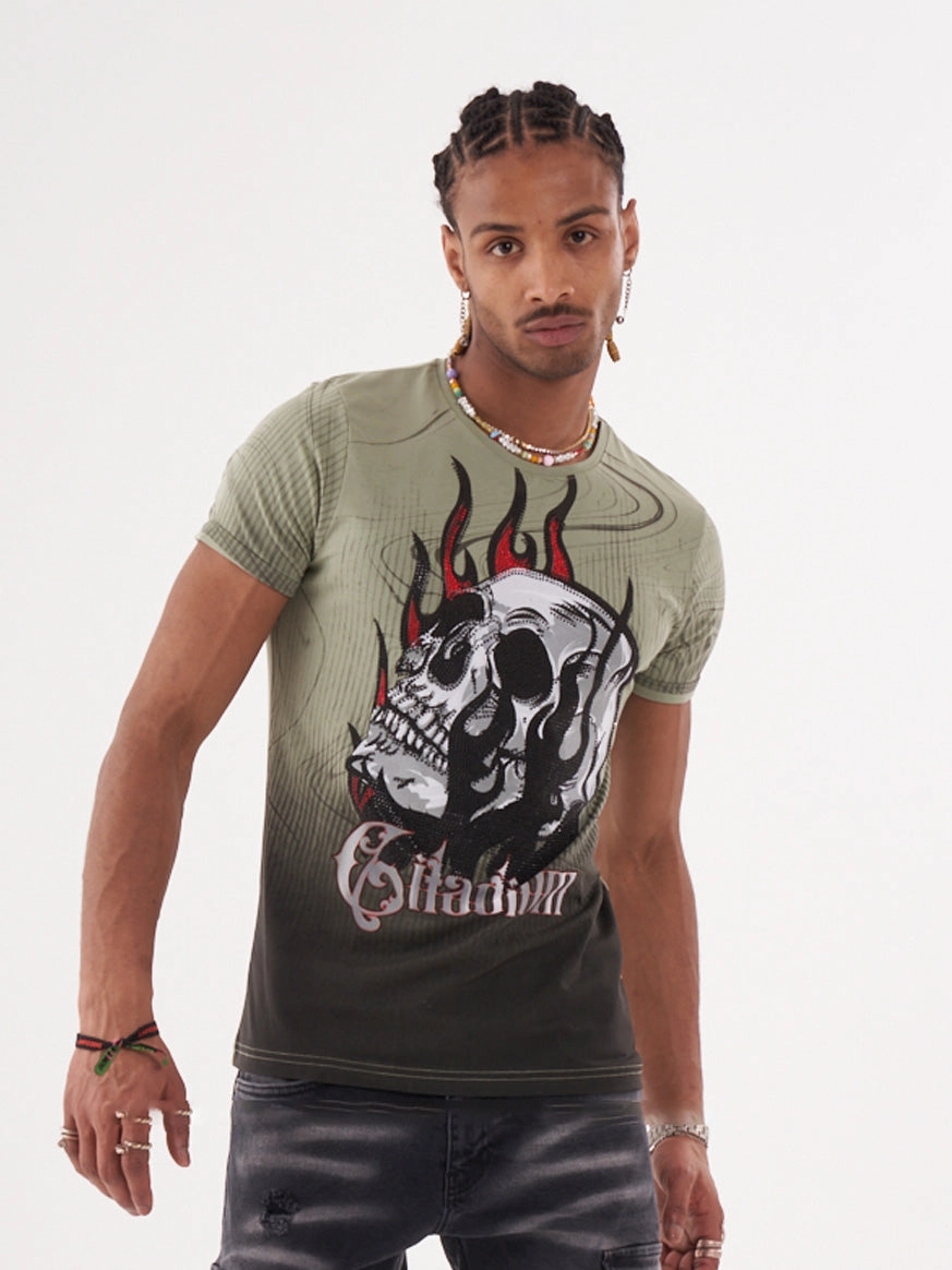 NIRVANA T-SHIRT | GREEN Holiday Outfit Style Simple and Cozy