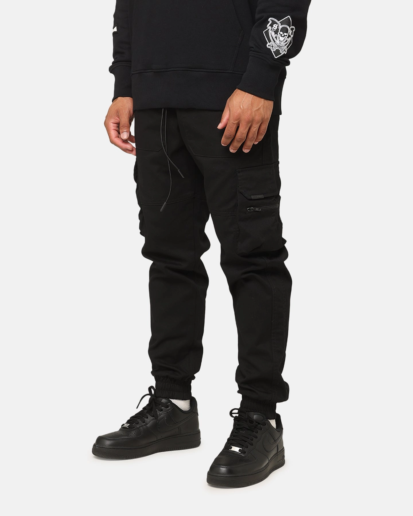Chill Mode Stain Resistant Saint Morta Payload Tactical Jogger Black