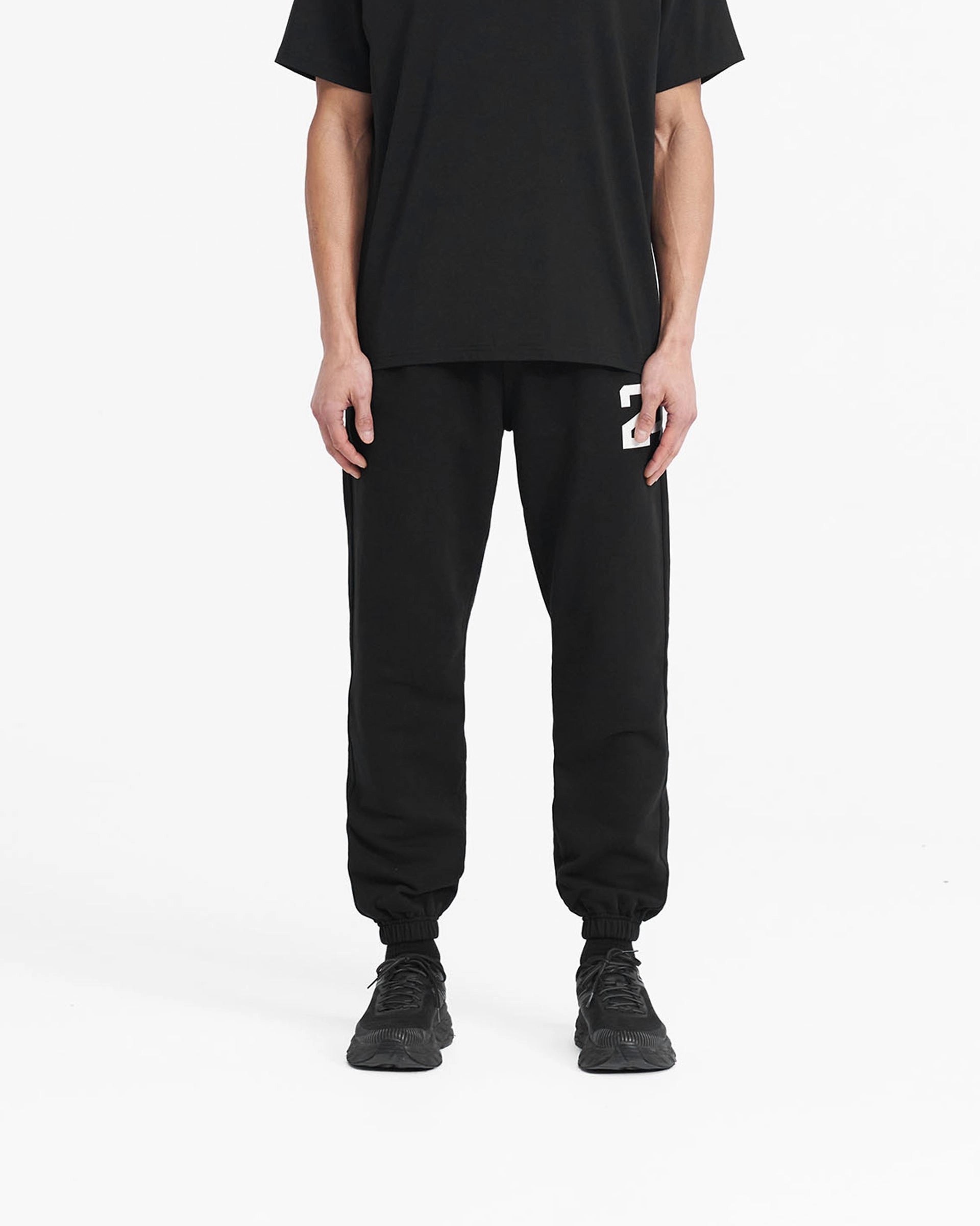 247 Sweatpant - Black Breathable Comfort Design Flexible Comfort