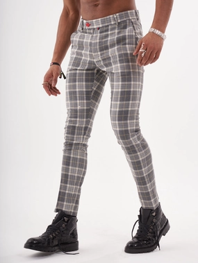 Light Stretch Effortless Style CHECKMATE PANTS