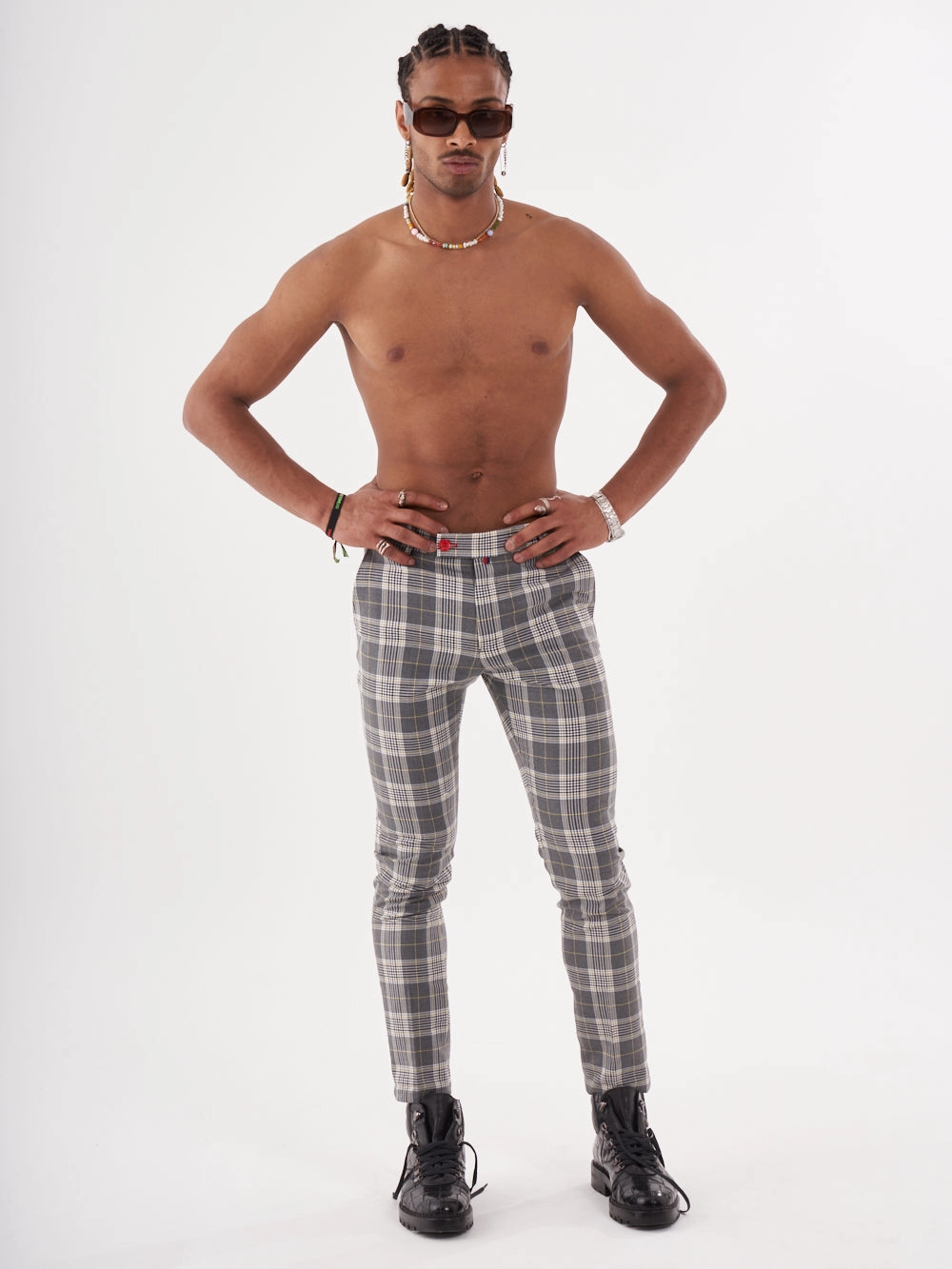 Comfort Stretch CHECKMATE PANTS