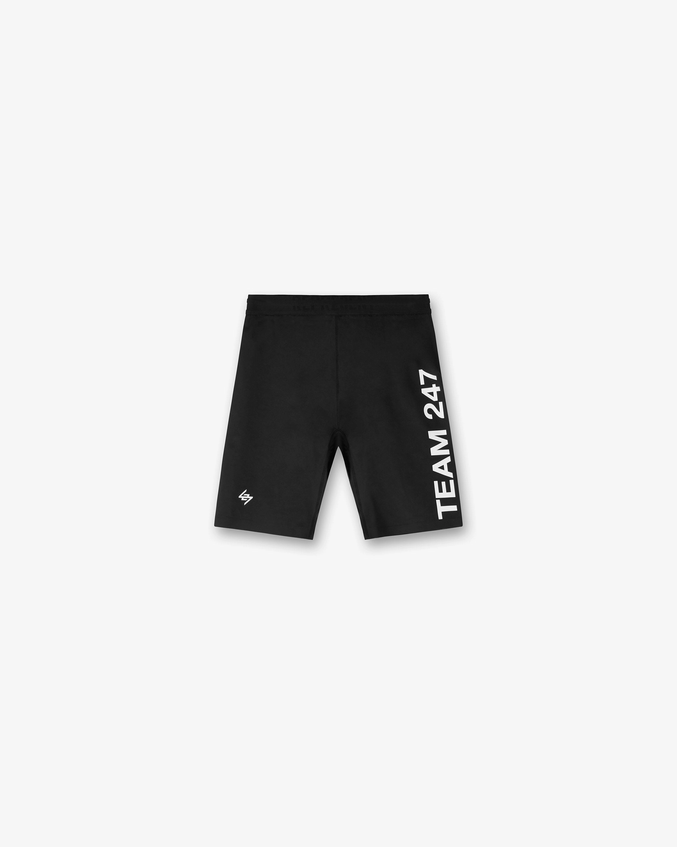 Slim Motion Fit Tight Fit Team 247 Half Tight - Black
