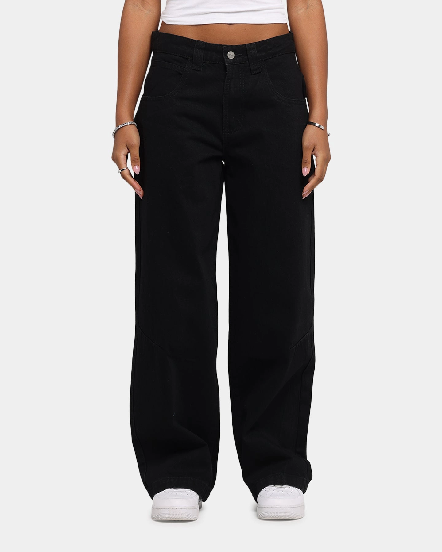 Day-to-Day Wear Comfy Shape Saint Morta Amplus Jeans Black Stonewash