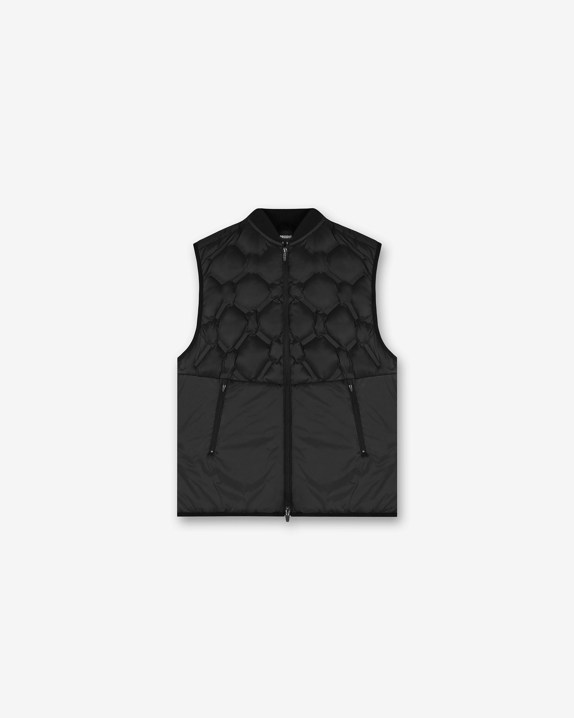 247 Lightweight Gilet - Black Everyday Fit Style Reinforced Edging