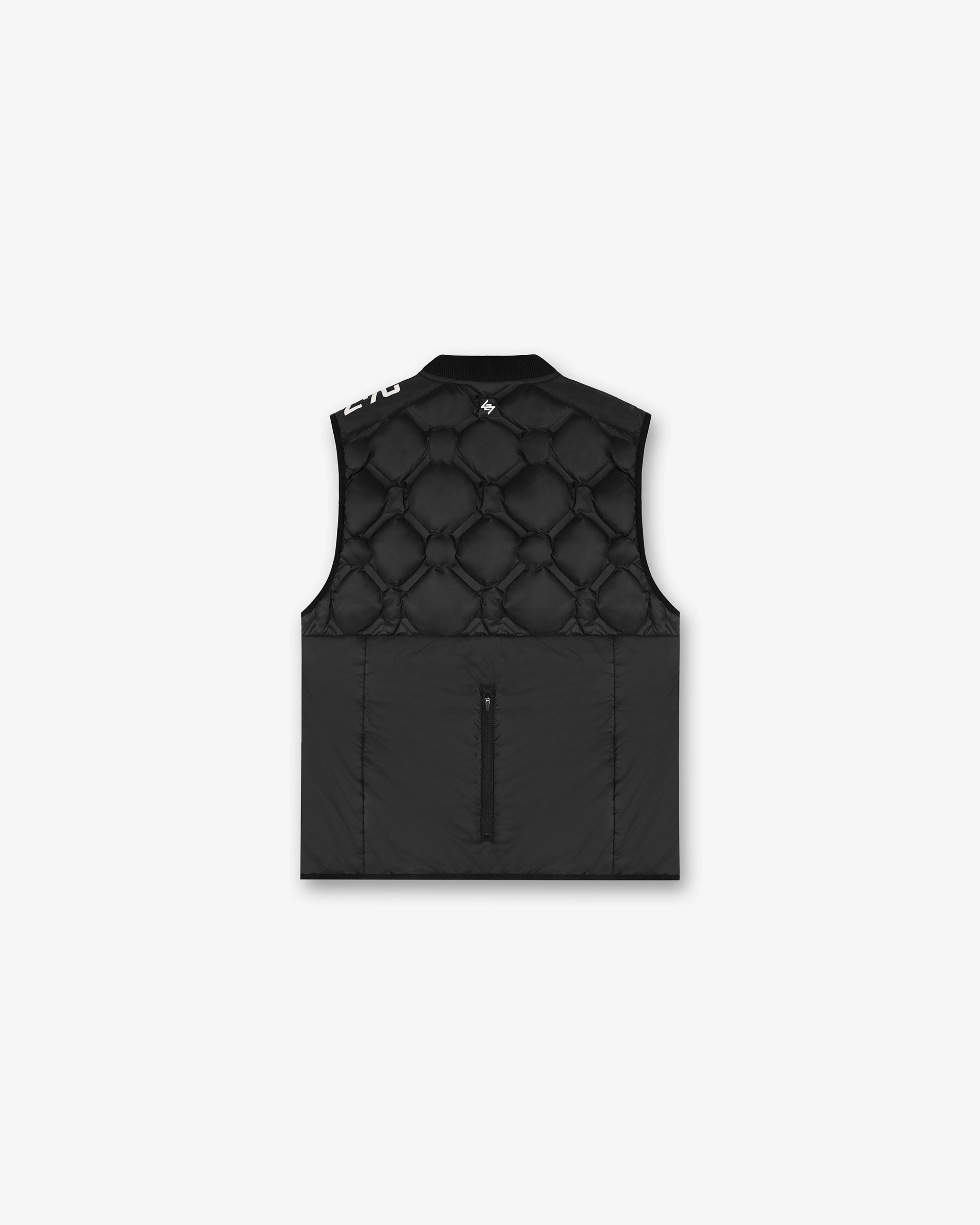 Smooth Zipper Track MeshLinedVents 247 Lightweight Gilet - Black