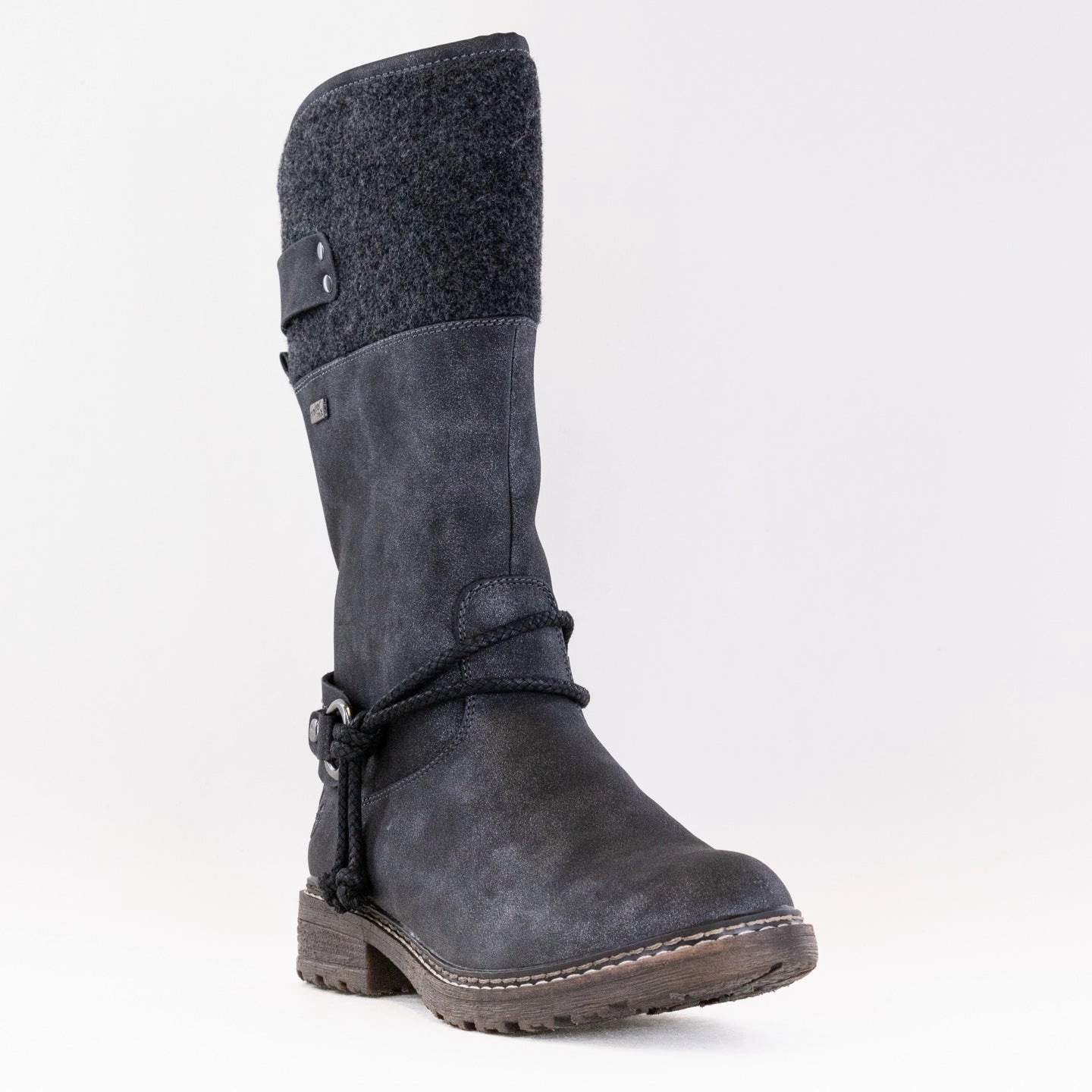 Rieker Dominika 94774 (Women's) - Black Heat   Resistant