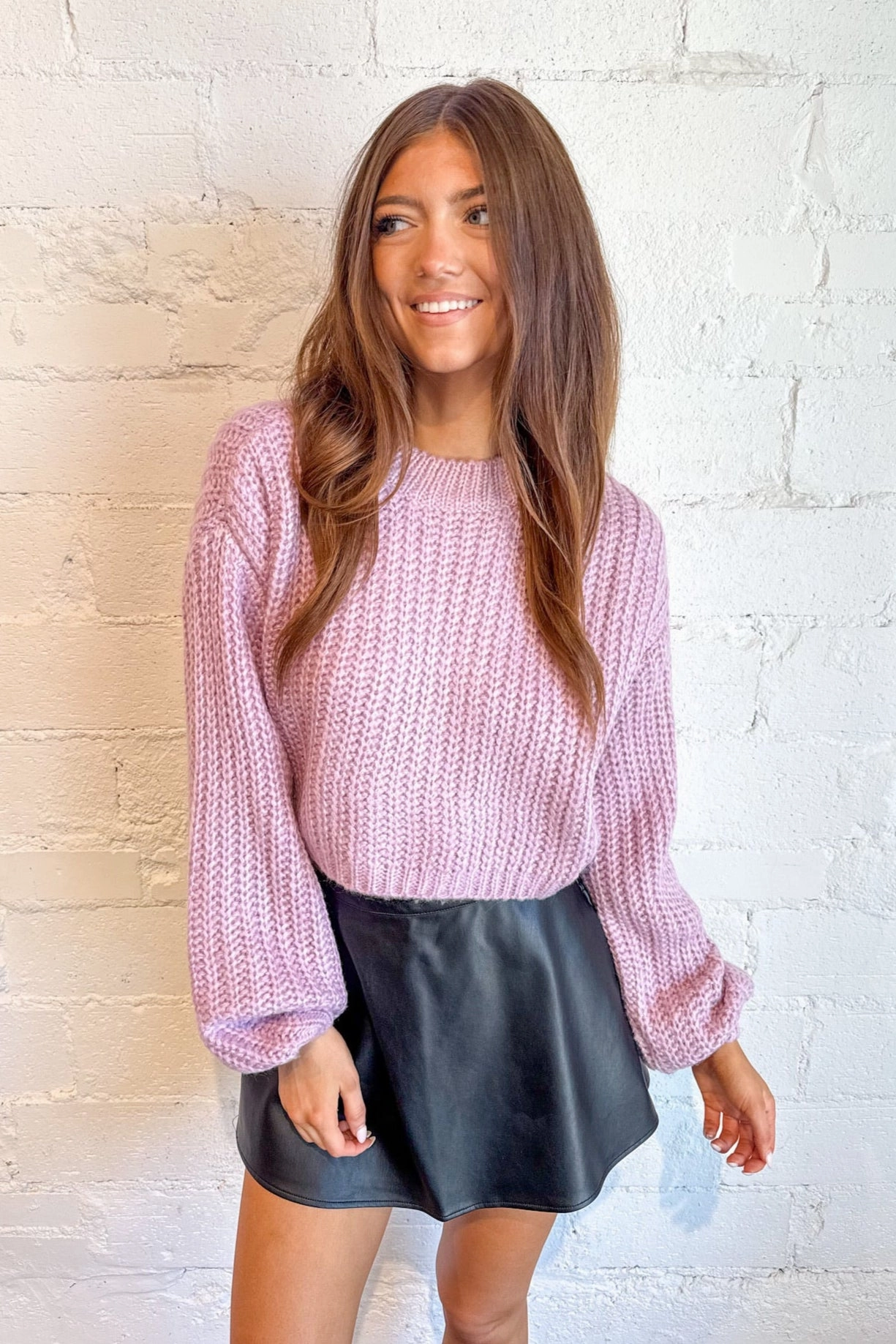 Chucky Knit Sweater Timeless Feel Eco Friendly Yarn