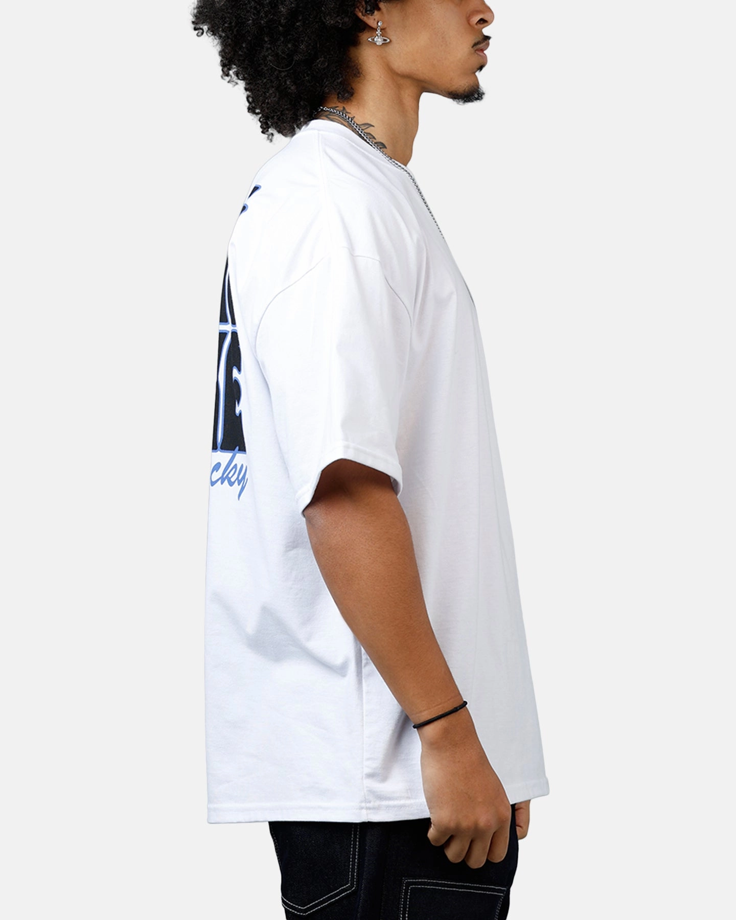 Athletic Look Carre Feeling Lucky T-Shirt White