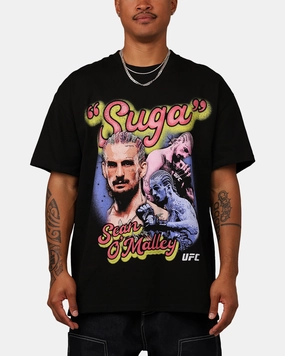 Moisture Wicking Technology UFC By Culture Kings Suga Sean O'Malley Heavy T-Shirt Black