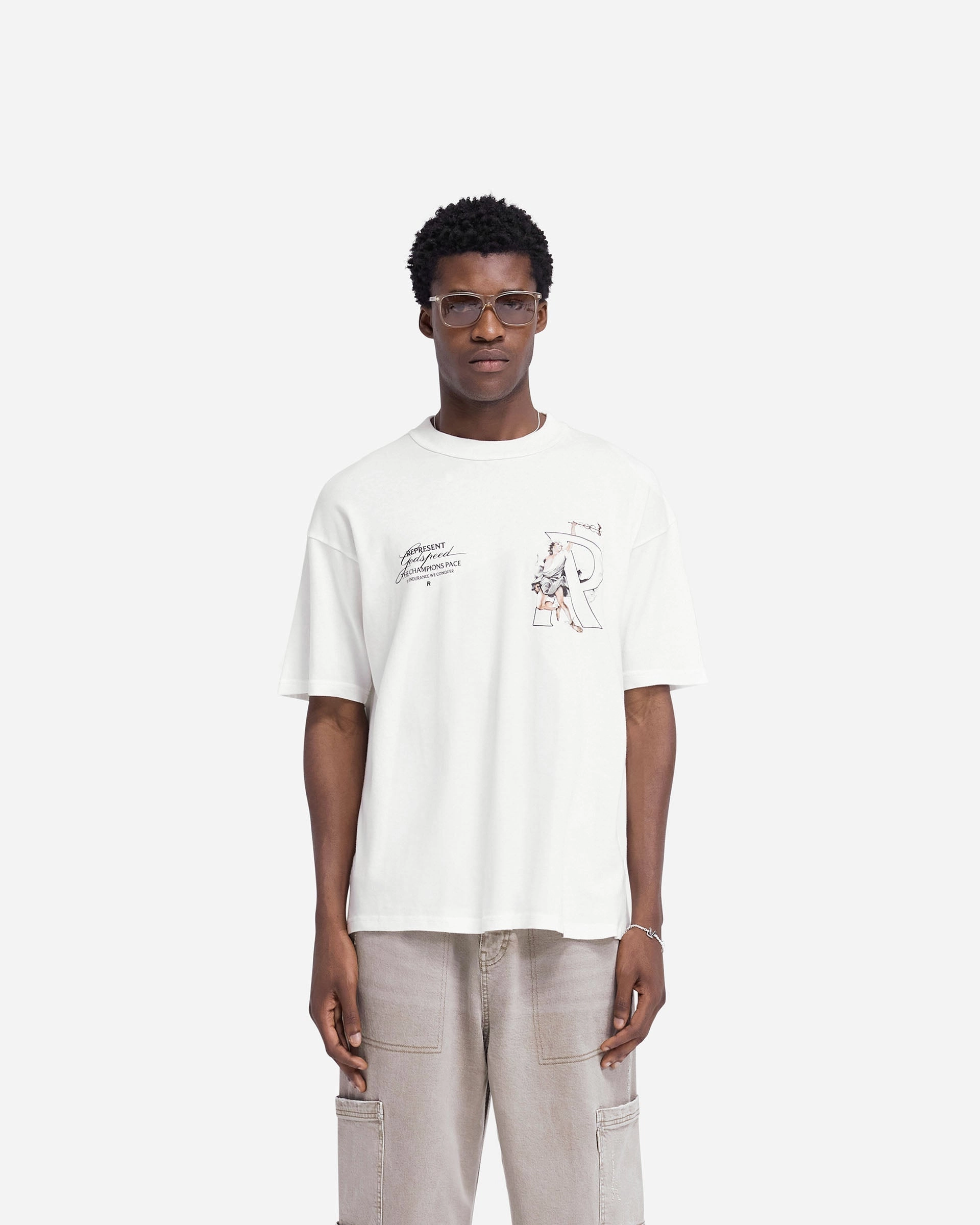 Hermes T-Shirt - Flat White UltraLightweight Timeless Layering