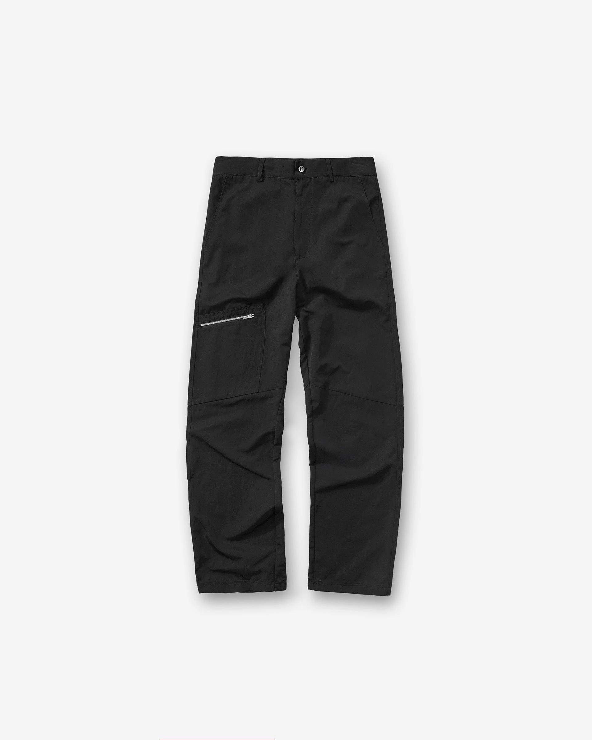 Nylon Workwear Pant - Jet Black Easy Comfort