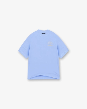 Comfort Fit Competition Department T-Shirt - Bright Blue