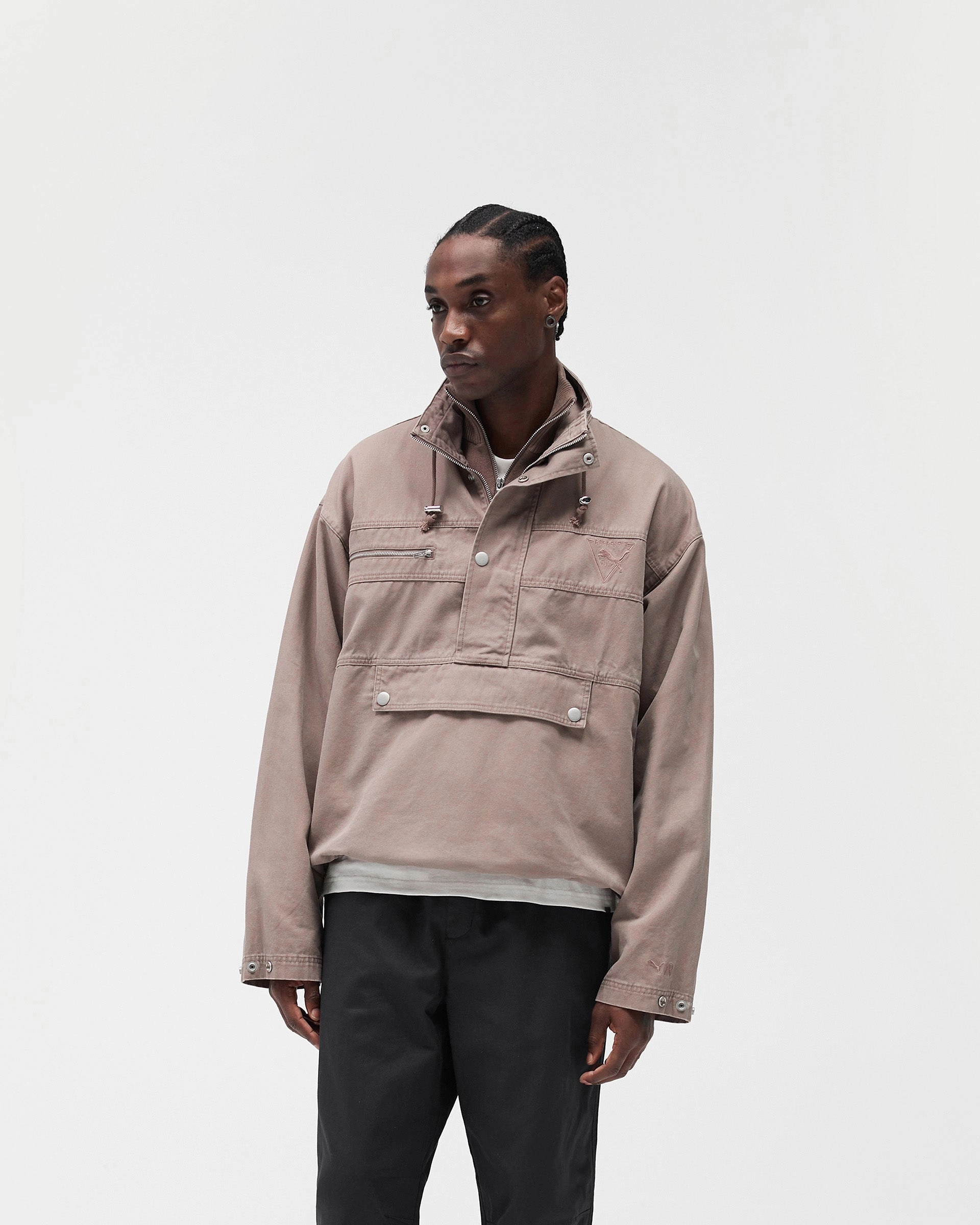 Leather Bits Represent X Puma Jacket - Pine Bark