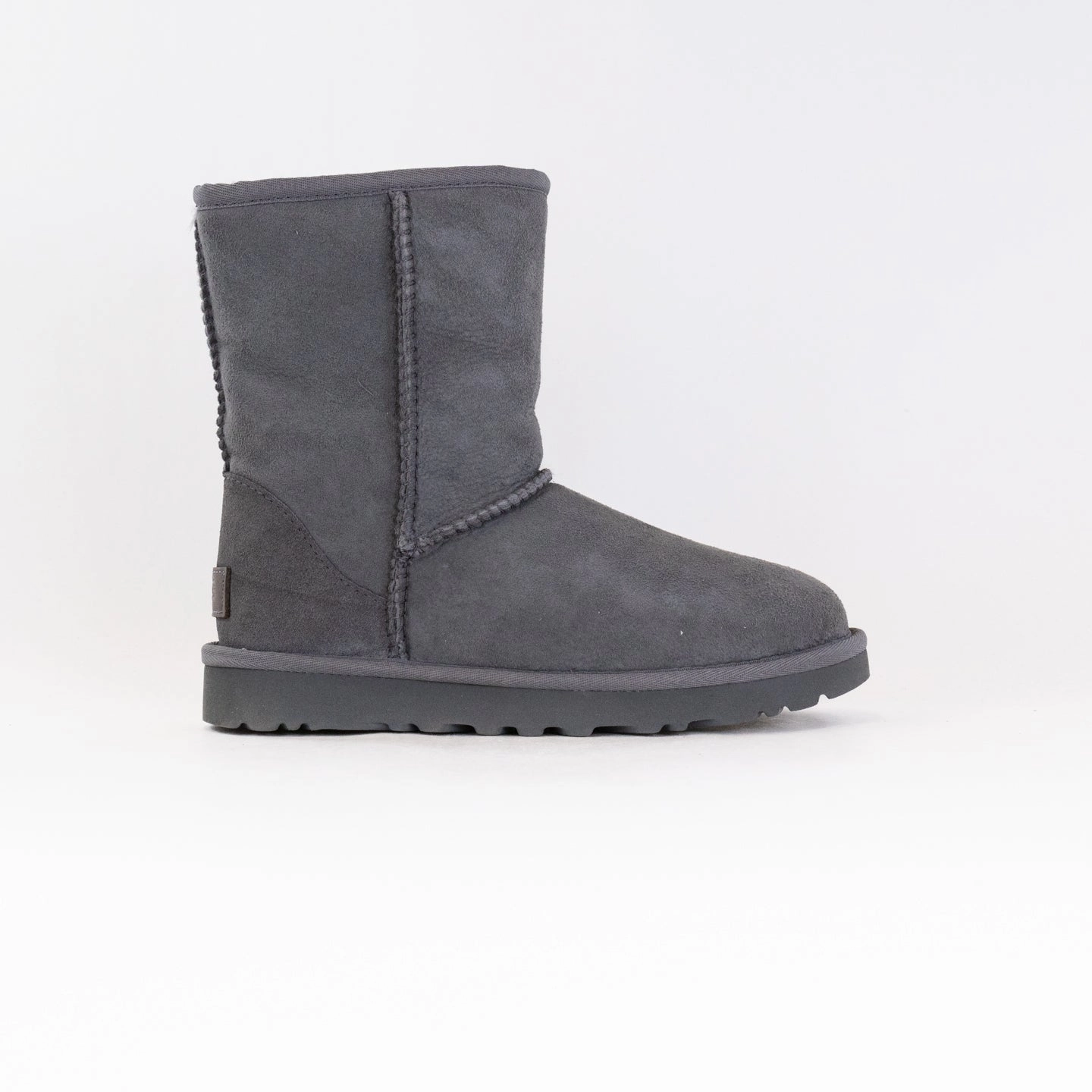 Durable Shell Trail Exploration Ugg Classic Short II (Women's) - Grey