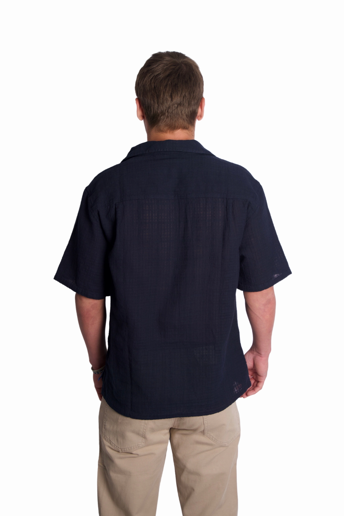 Oliveira Breeze Weave Shirt Wrinkle Resistant Finish
