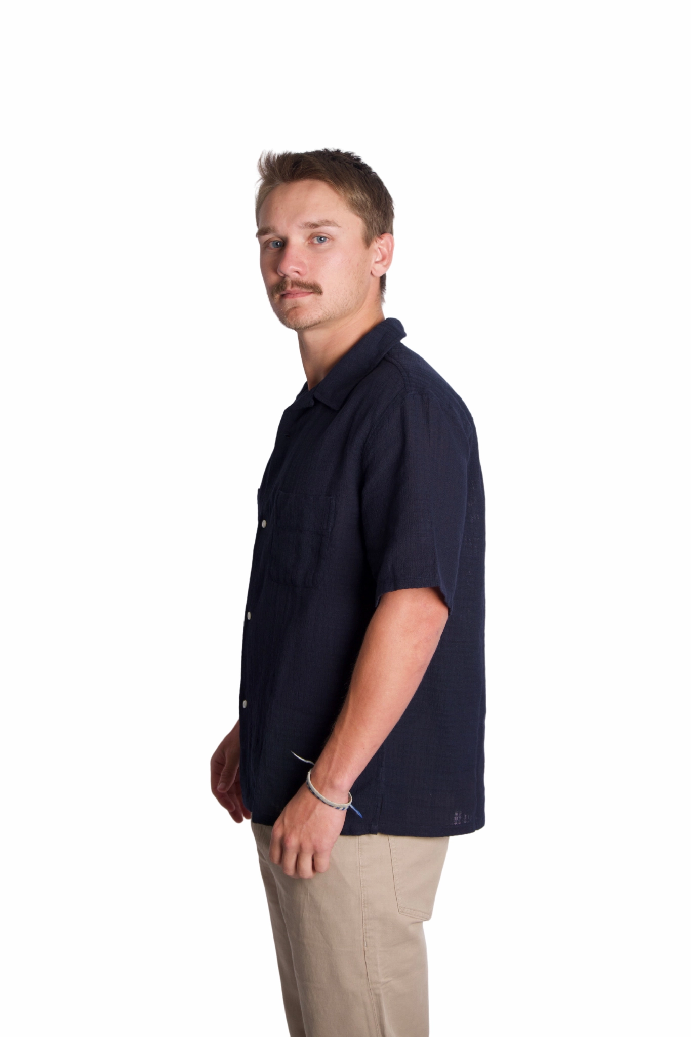 birthday party Minimalist fashion Oliveira Breeze Weave Shirt