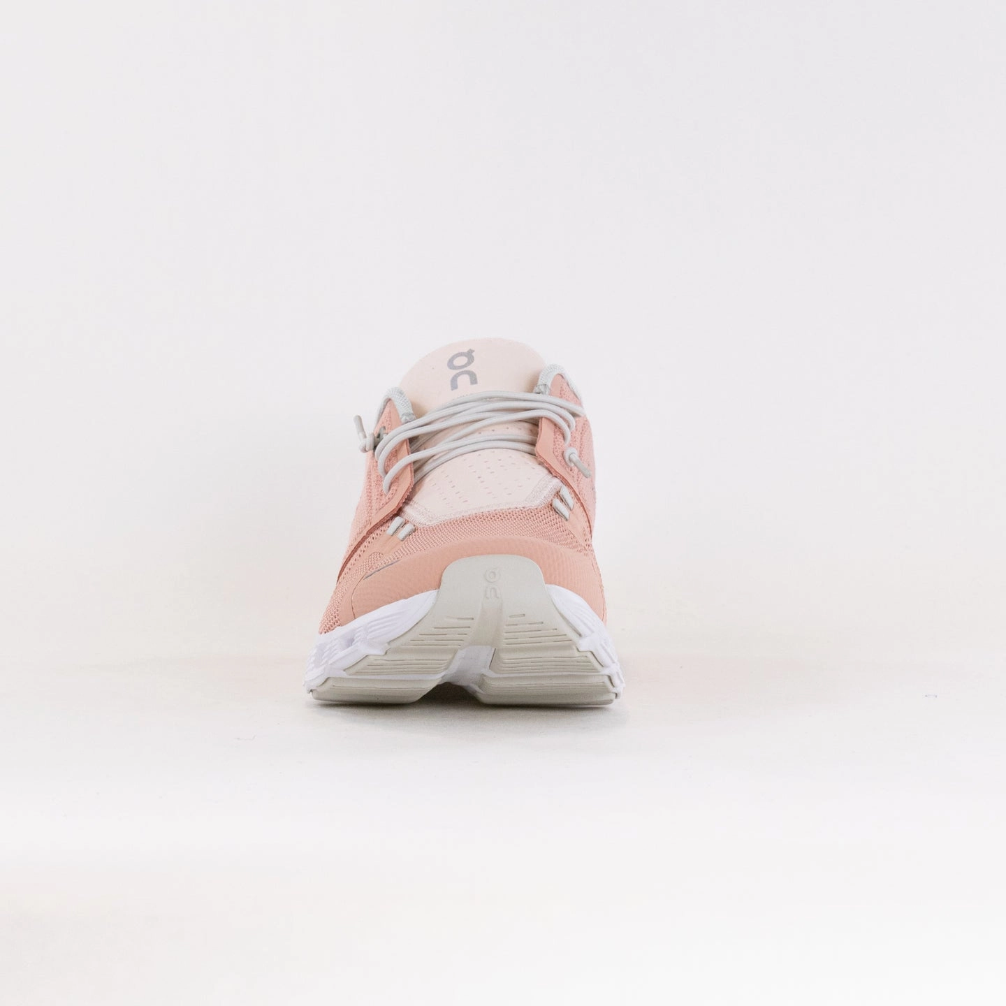 On Cloud 5 (Women's) - Rose/Shell medial - support shoes Bonded Overlays