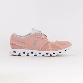 On Cloud 5 (Women's) - Rose/Shell trekking - like running shoes React