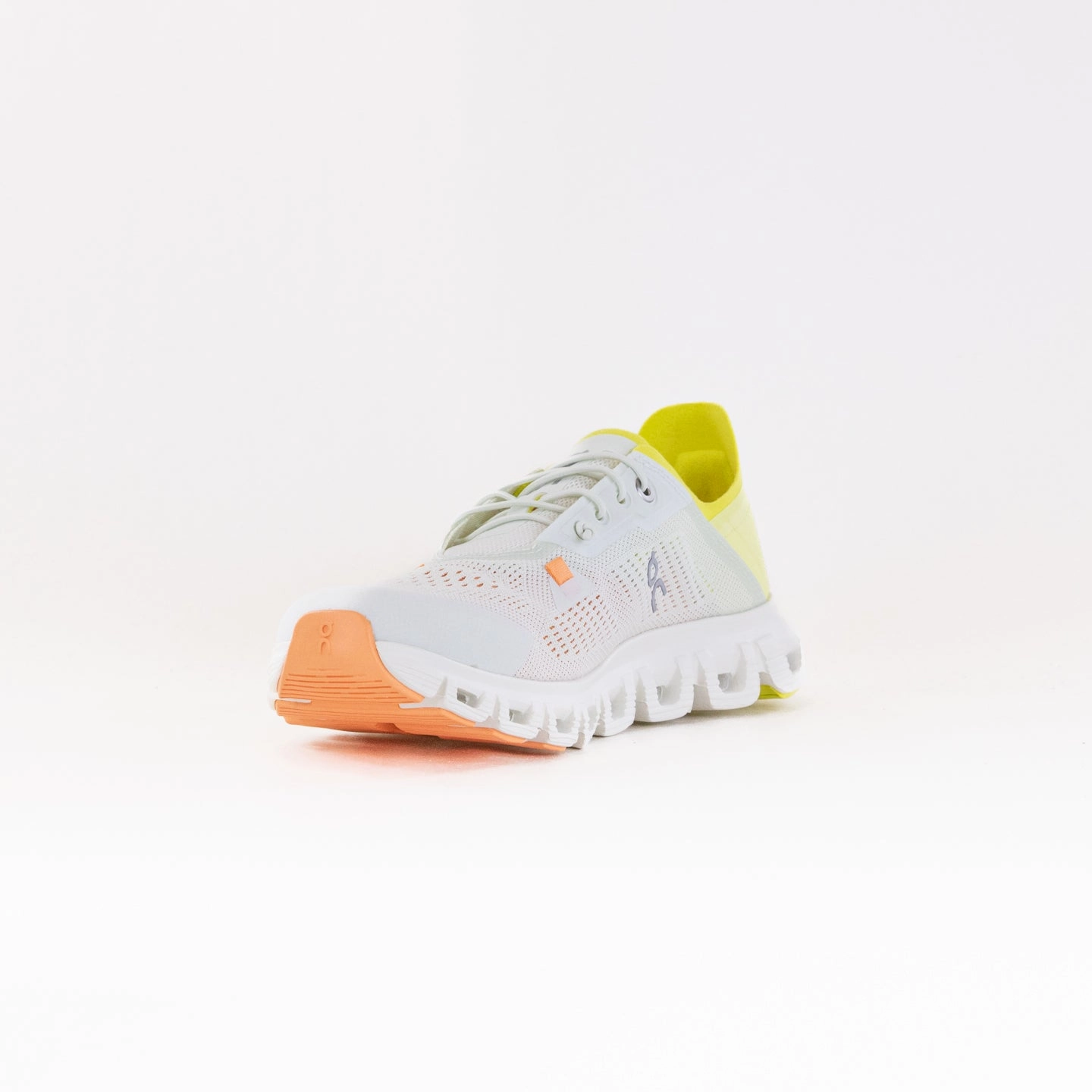 On Cloud 6 Coast (Women's) - Aloe/Limelight running for a way to stay free