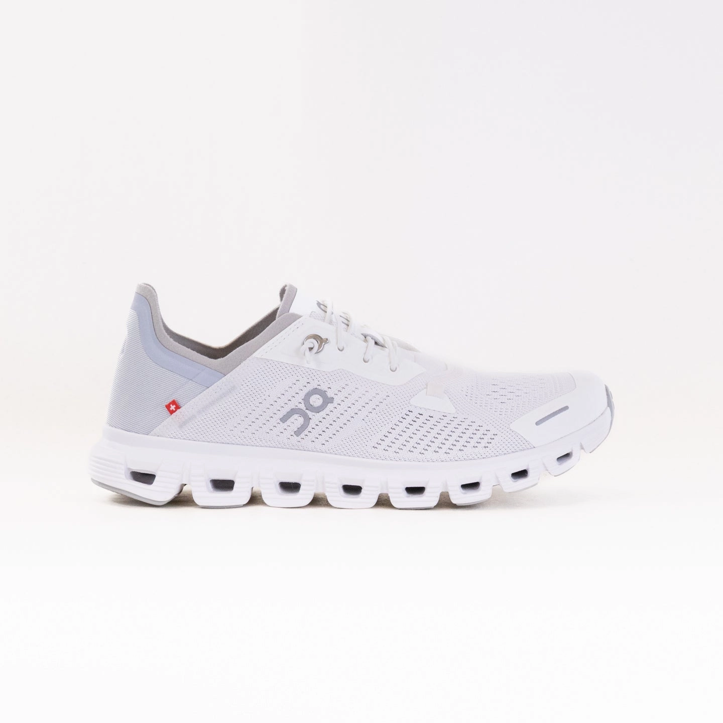 hot - climate running shoes Retro design On Cloud 6 Coast (Women's) - White Glacier