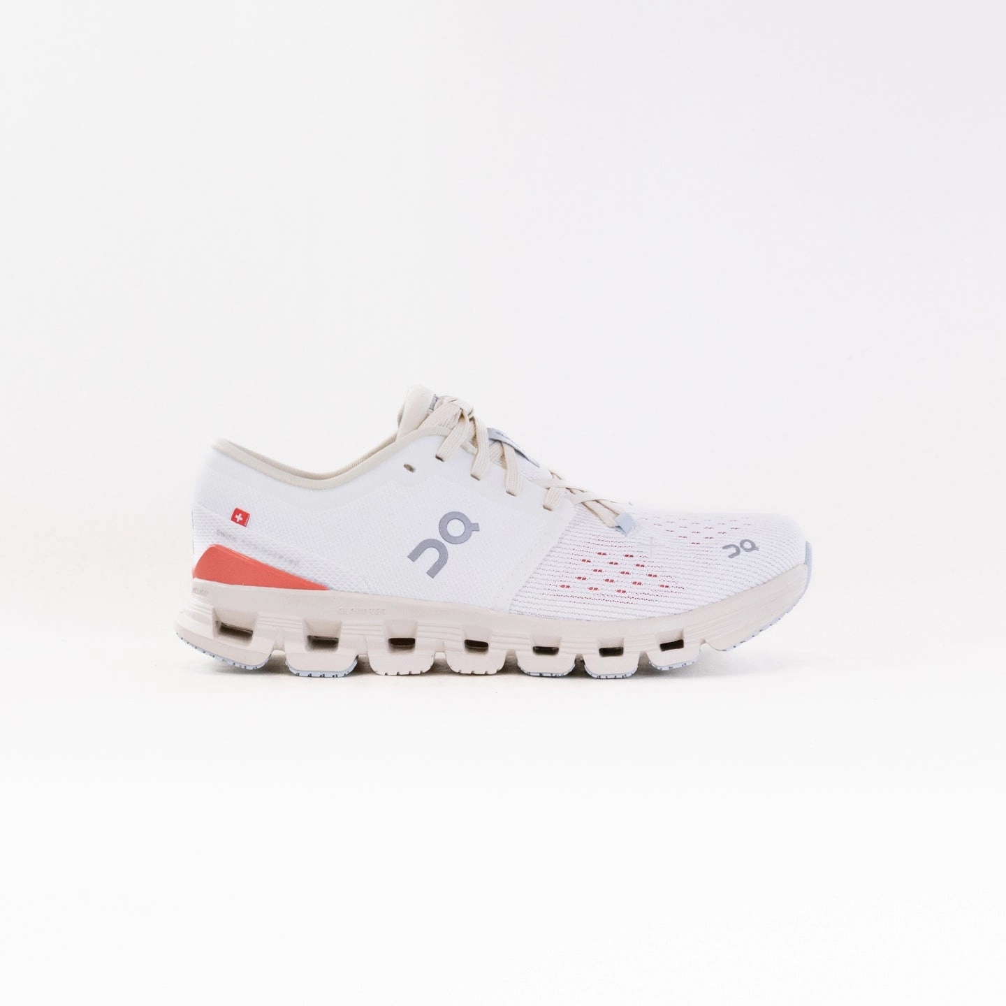 All Season On Cloud X 4 (Women's) - Ivory/Salmon