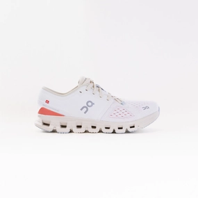On Cloud X 4 (Women's) - Ivory/Salmon slow runners