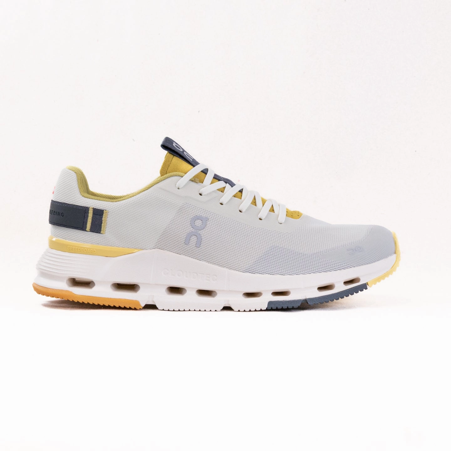 narrow - toe - box running shoes On Cloudnova Form 2 (Men's) - Ghost/Lense