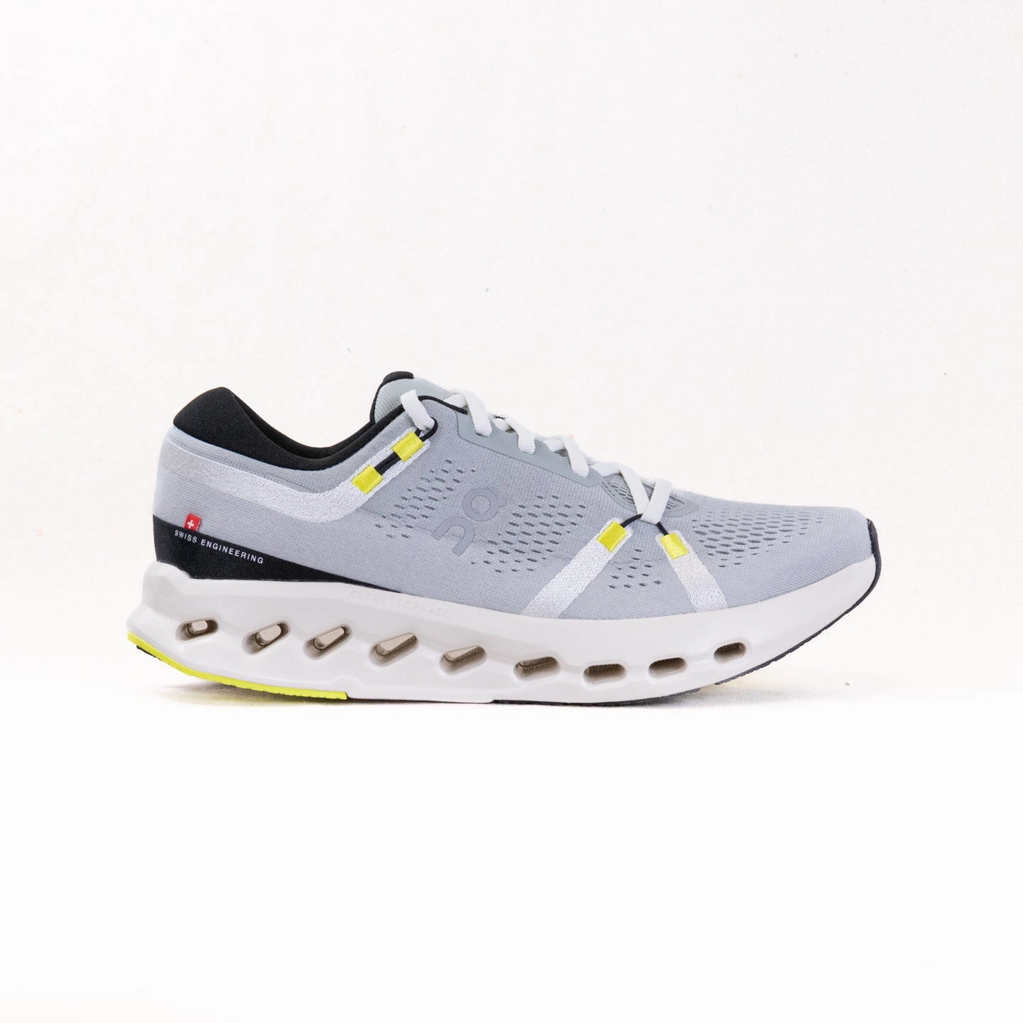 elastic closure shoes On Cloudsurfer 2 (Men's) - Glacier/Ivory