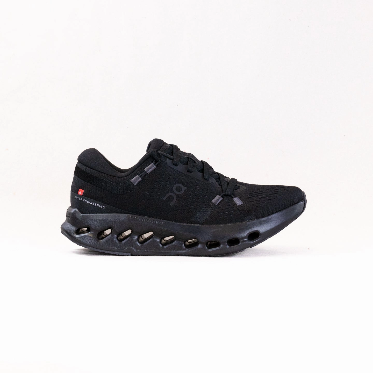 On Cloudsurfer 2 (Women's) - Black/Black outdoor - ready Running Club