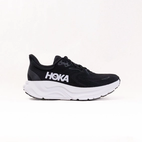 Hoka Arahi 8 (Men's) - Black/White Stretch upper static - free shoes