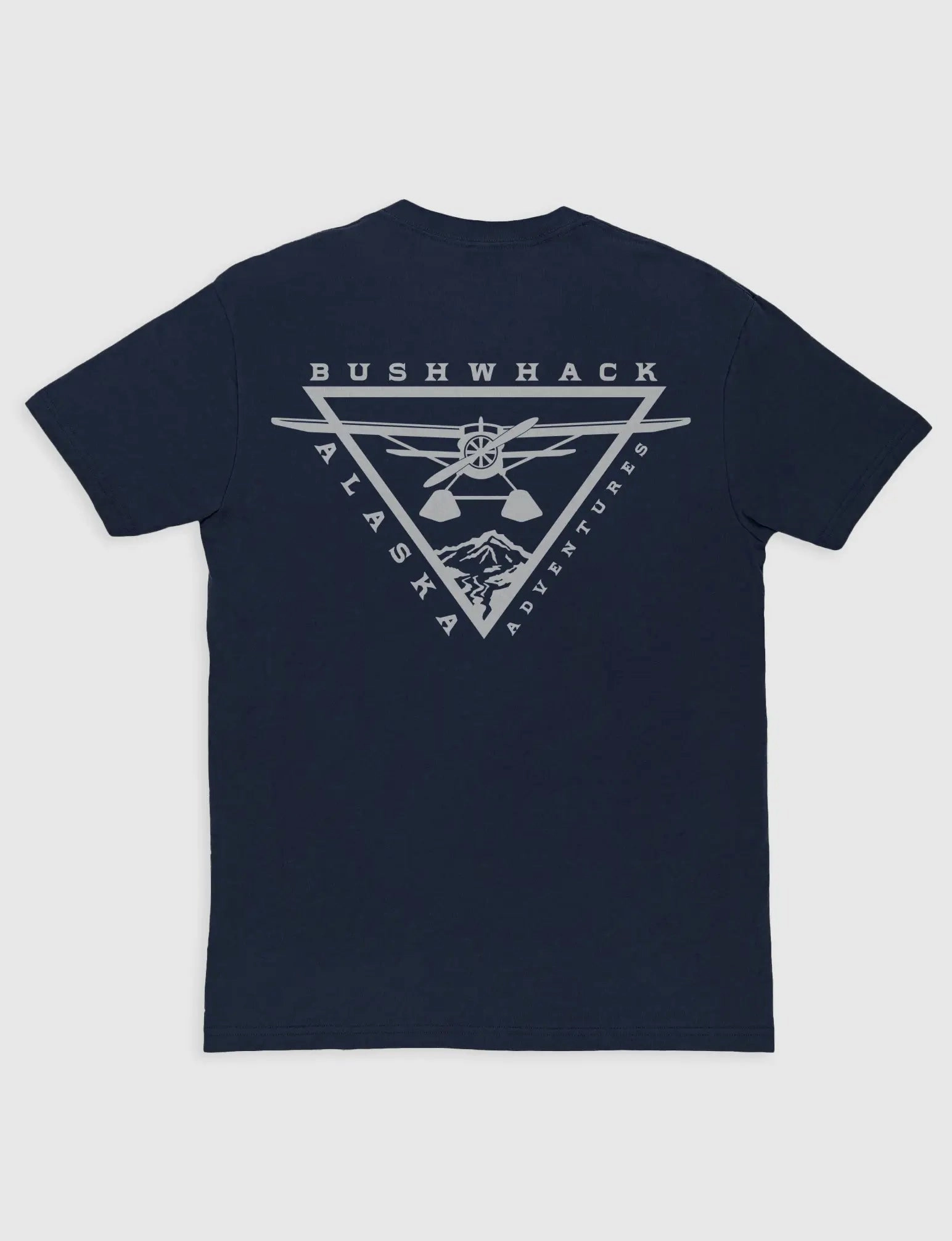 Lightweight Fabric Flexible Ribbed Cuffs ORIGIN? CORE T-SHIRT - BUSHWHACK TRIANGLE GRAPHIC