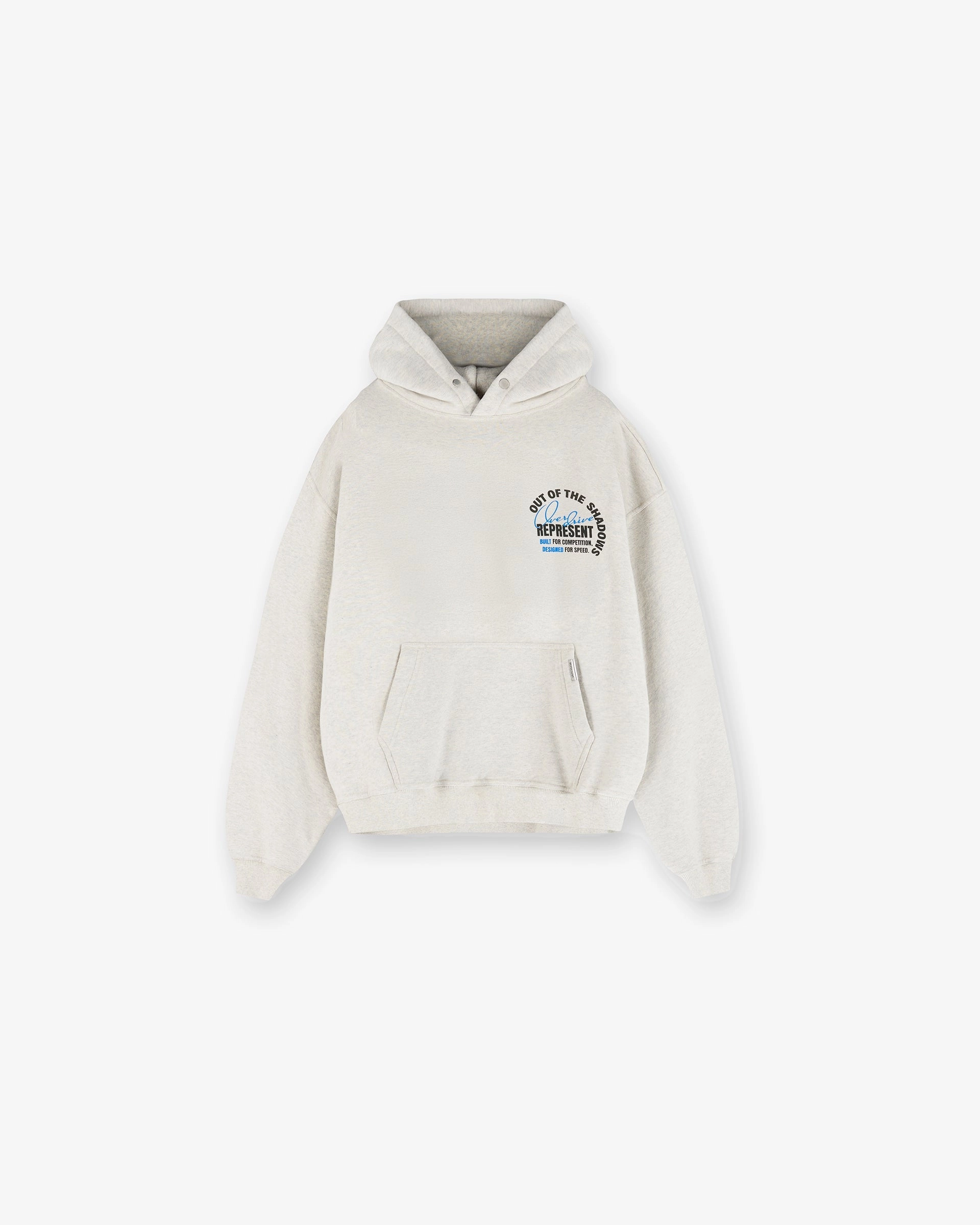 Out Of The Shadows Hoodie - Cream Marl Urban Spirit Pronghorn like