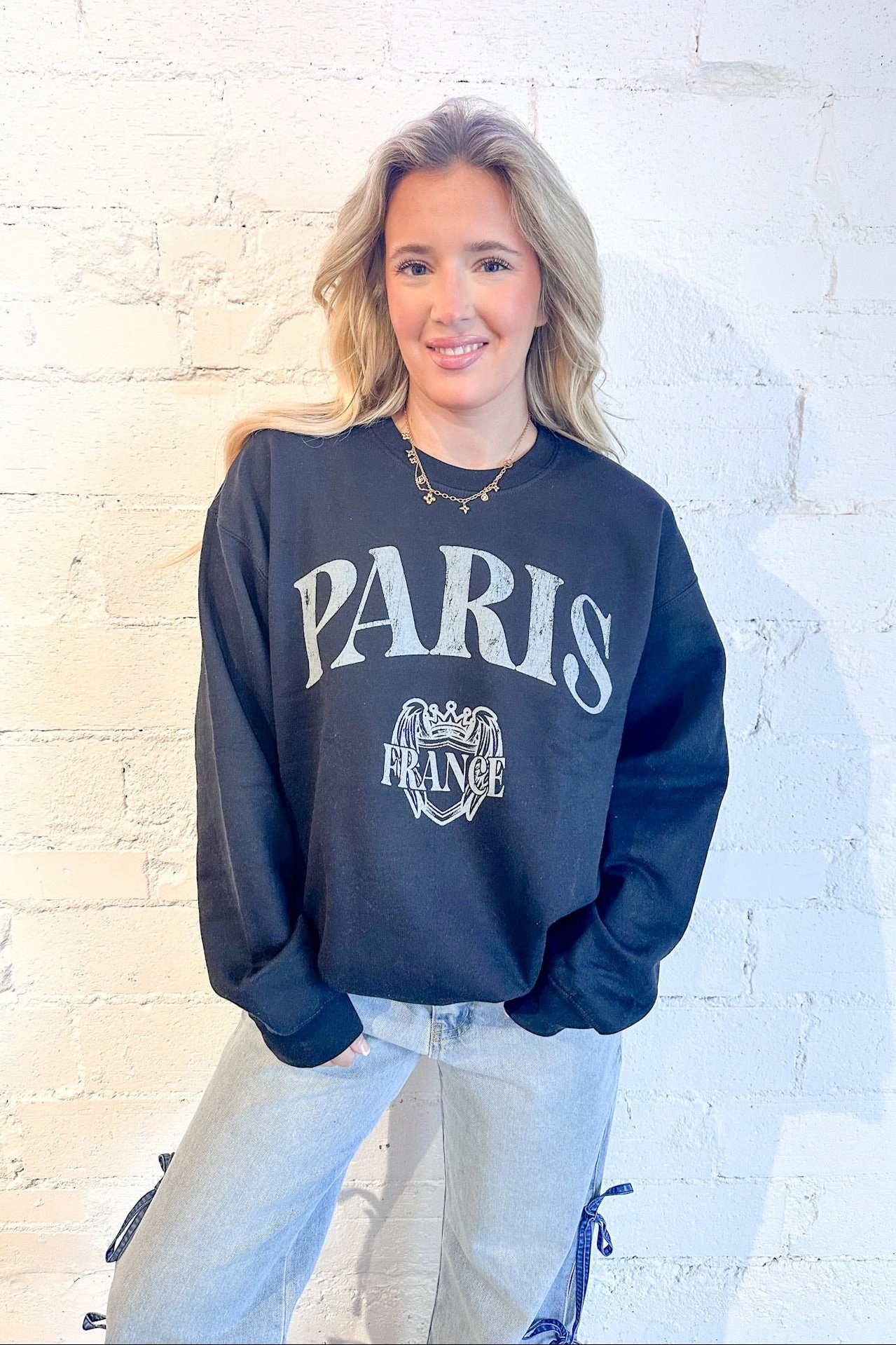 Project Social Paris Sweatshirt Eco Friendly Yarn