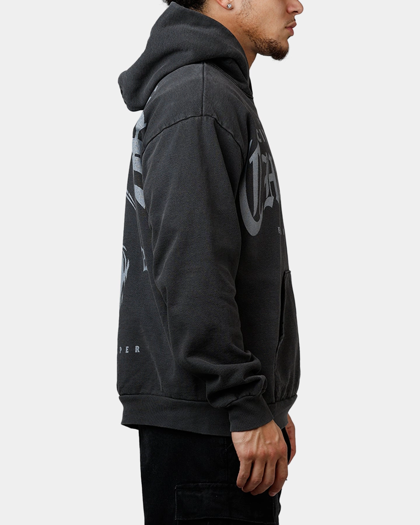 Overtime Champions Hoodie Vintage Black QuickRelease