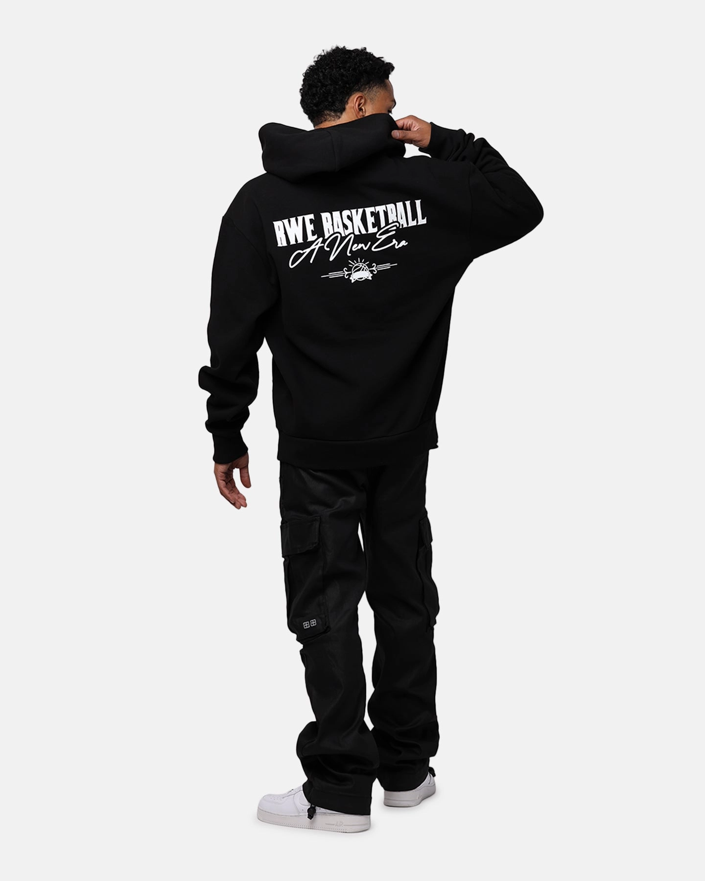 Overtime RWE Hoodie Black UVProtective Coating