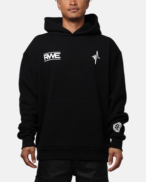 Adjustable Collar System Overtime RWE Hoodie Black
