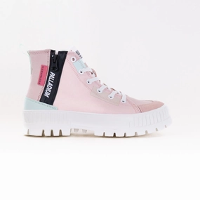 Palladium Pallashock Backzip 2 (Women's) - Nature Pink Multi-Season Wear Heavy Use