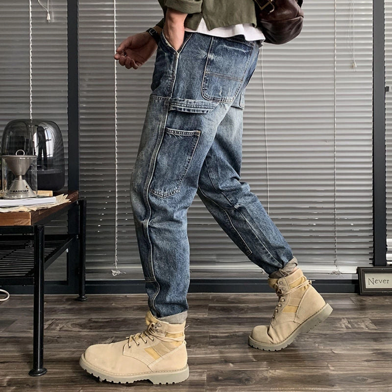 Easy Essentials West Louis? Fashion Harem Straight Cargo Jeans