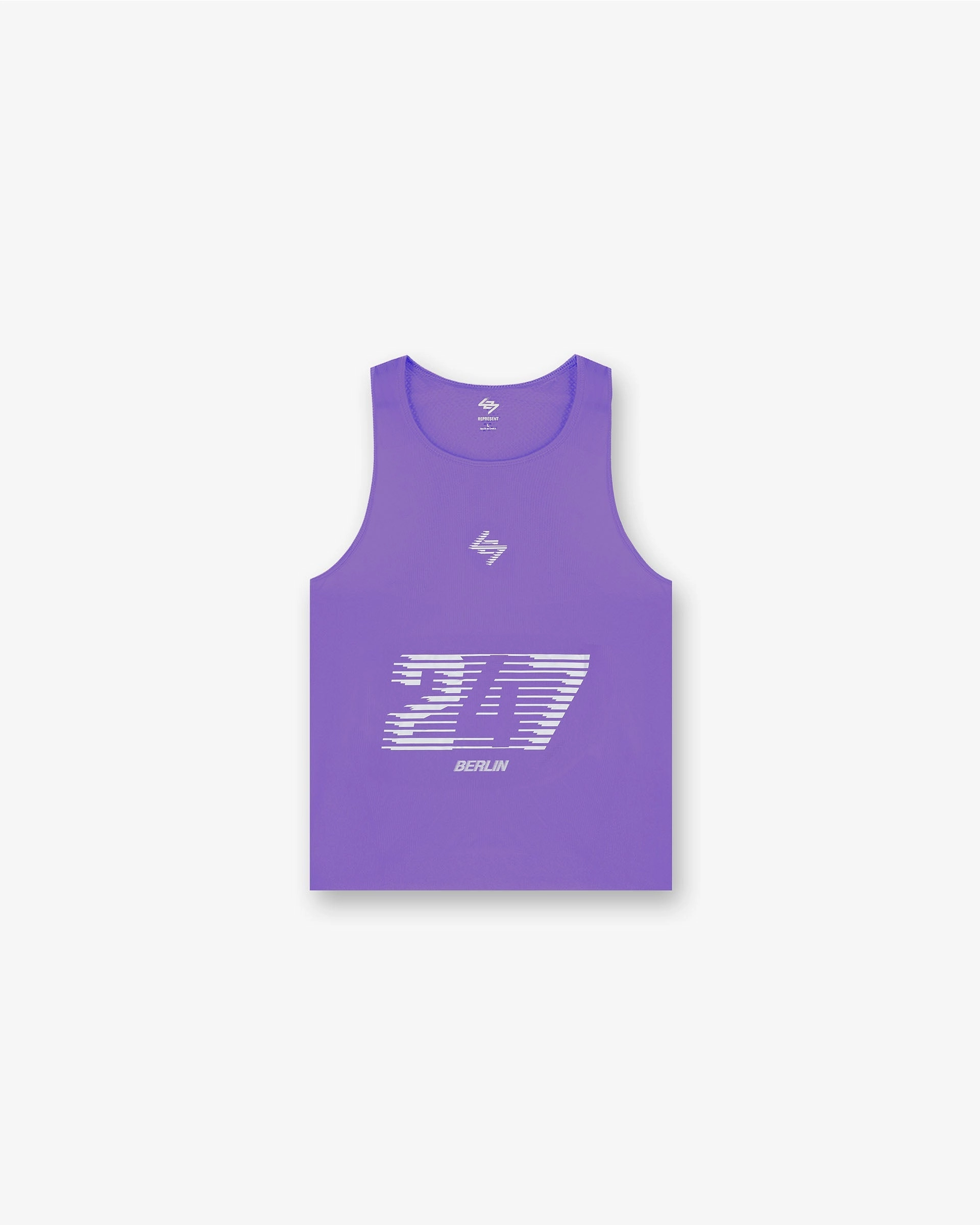 247 Berlin Singlet - Purple Cozy and Light spring fashion