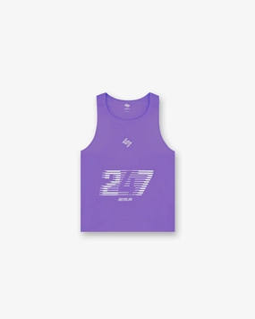 247 Berlin Singlet - Purple Cozy and Light spring fashion