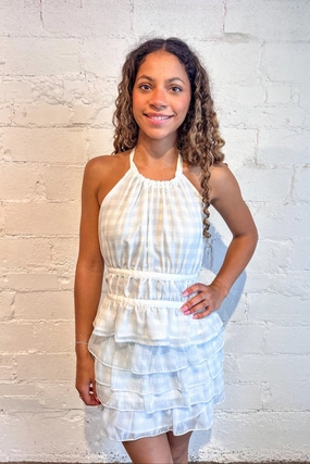 Cloud Tiered Skirt Neutral Tones