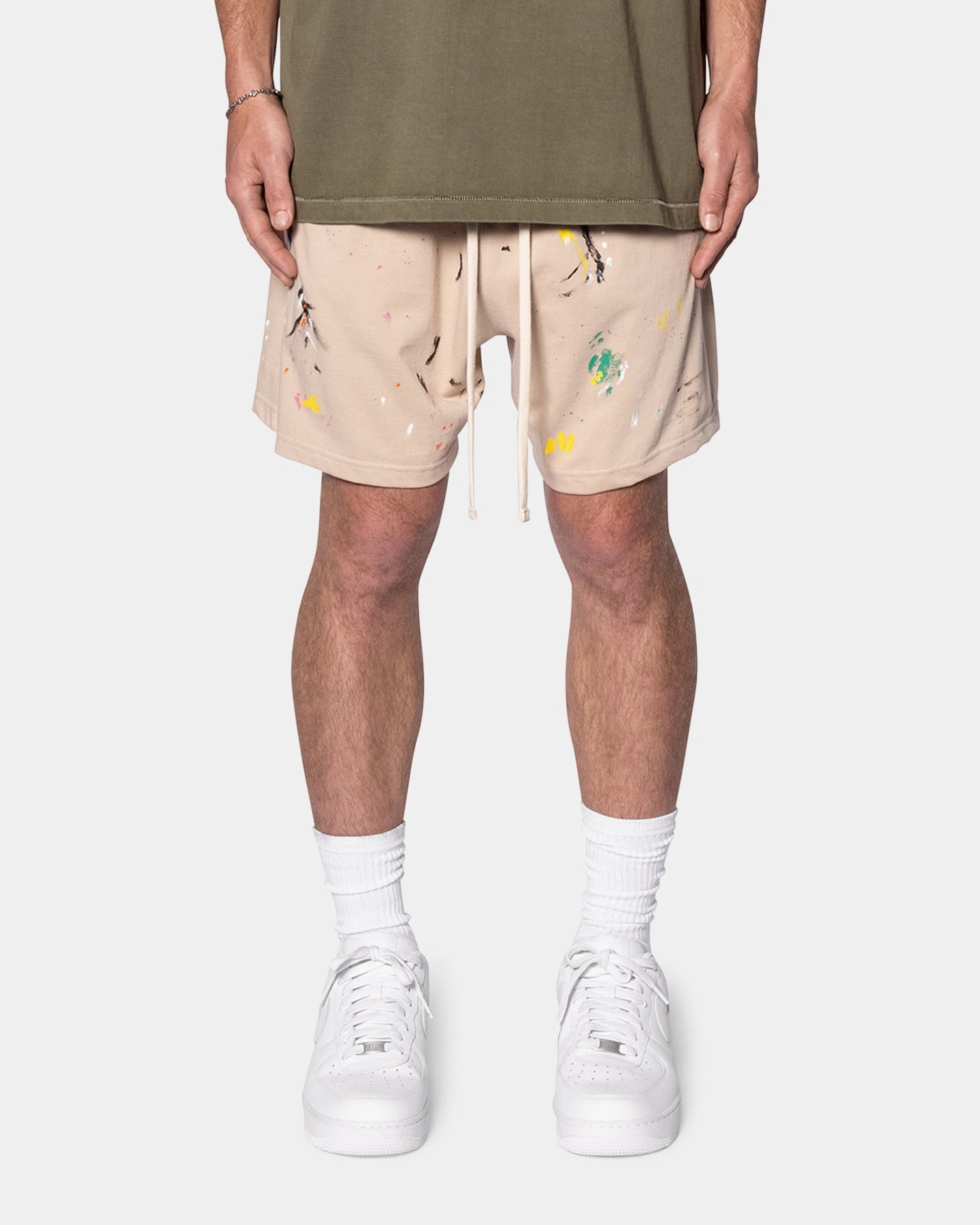 MNML Painter Shorts Off White Layer-Friendly