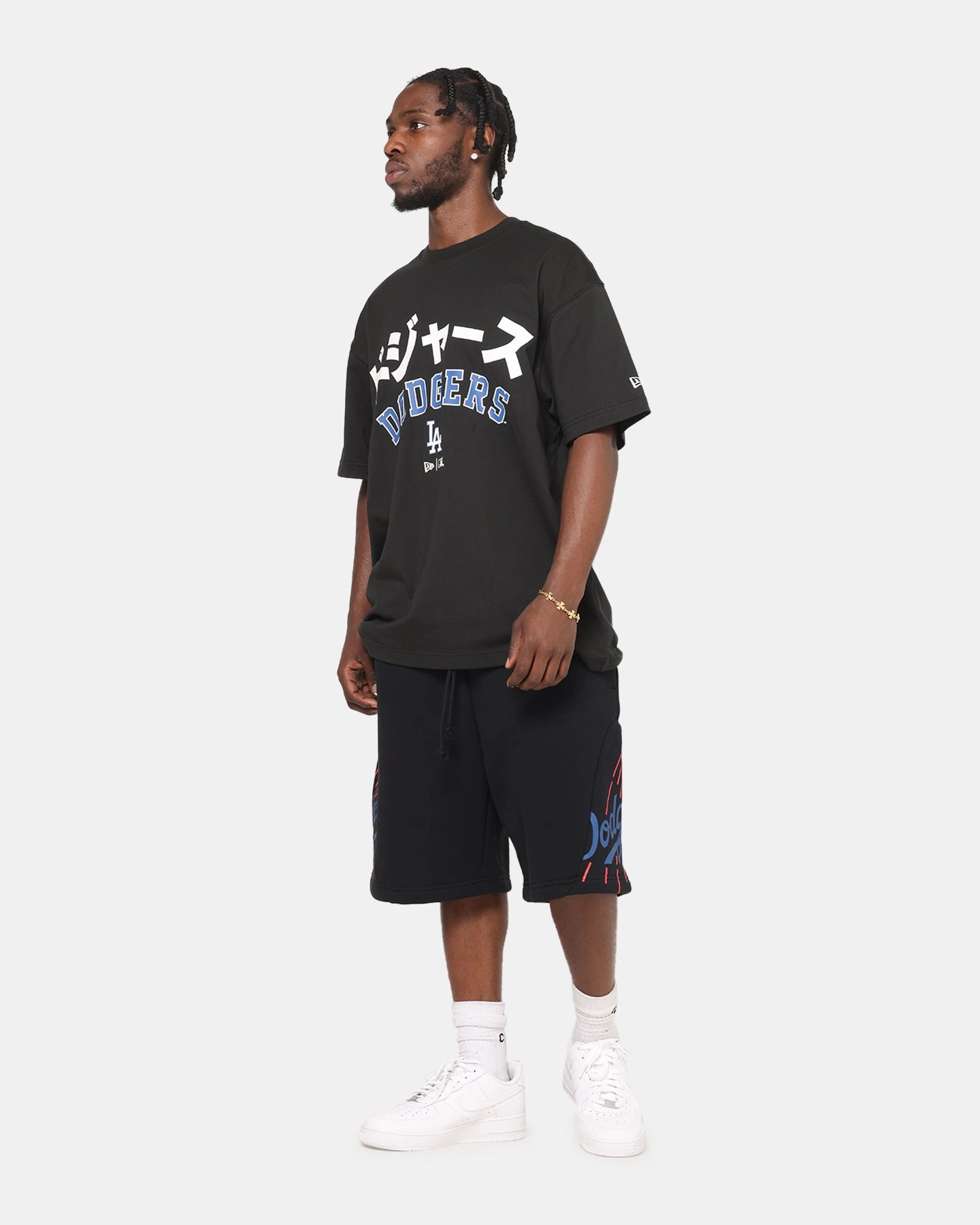 Mitchell & Ness Los Angeles Dodgers C&S Shorts Faded Black Functional Comfort Wear