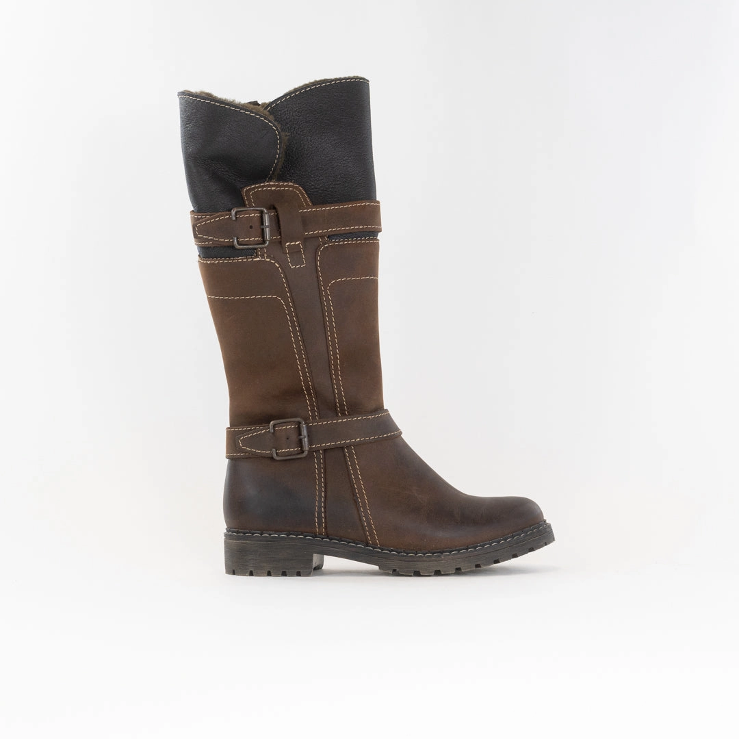 V-Italia Alps Boot (Women's) - Brown Shock Dispersing Plate