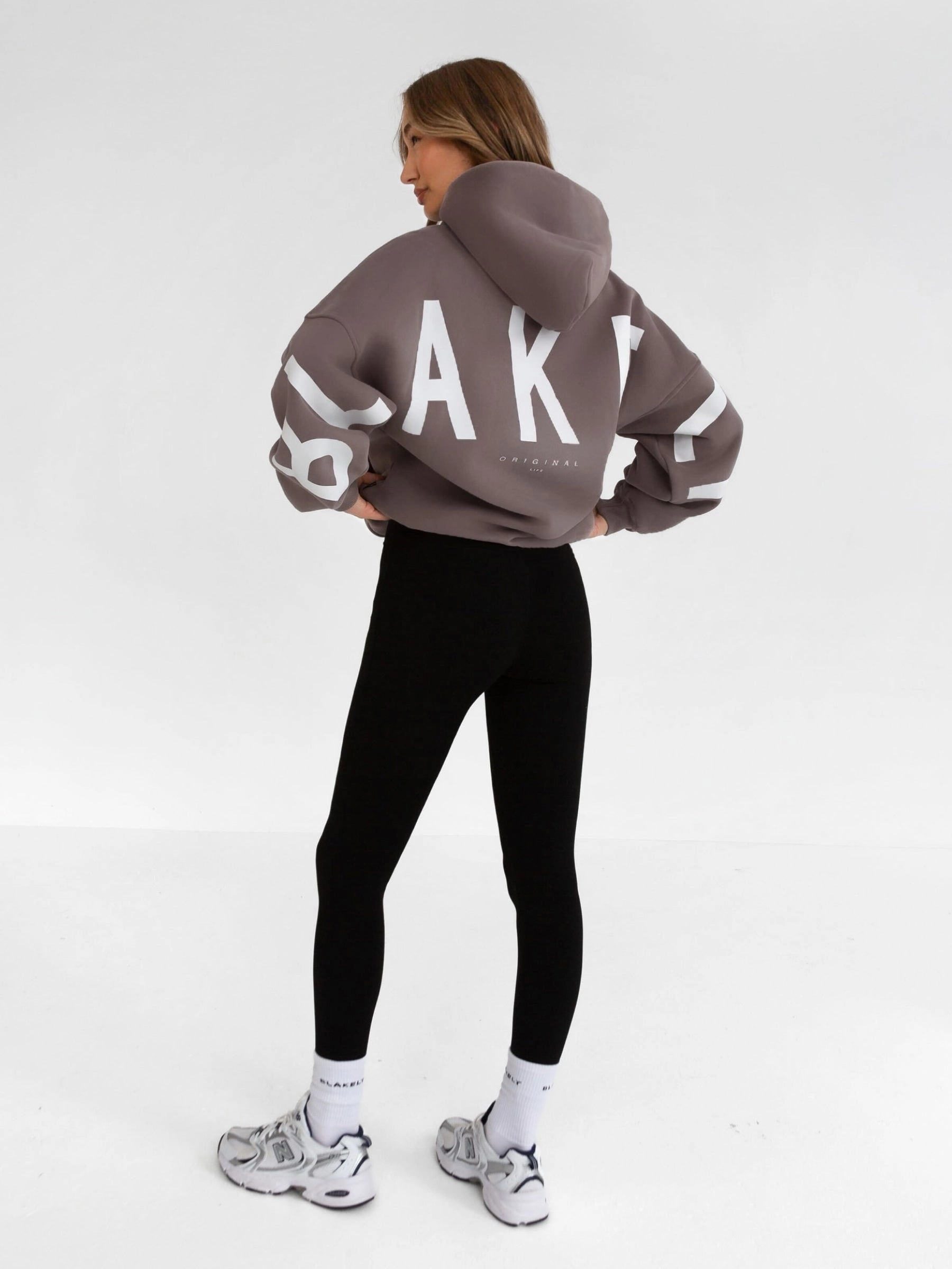 All Season Staple Koala like Isabel Oversized Hoodie - Pink Taupe