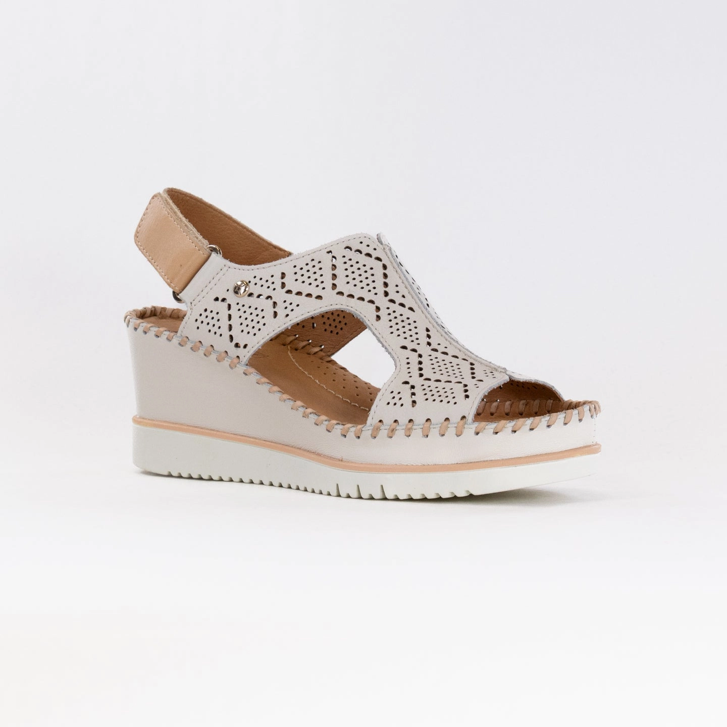 Washable Pikolinos Aguadulce W3Z-1775C1 (Women's) - Nata Leather