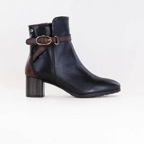 Metallic Edge Pikolinos Calafat Bootie (Women's) - Black