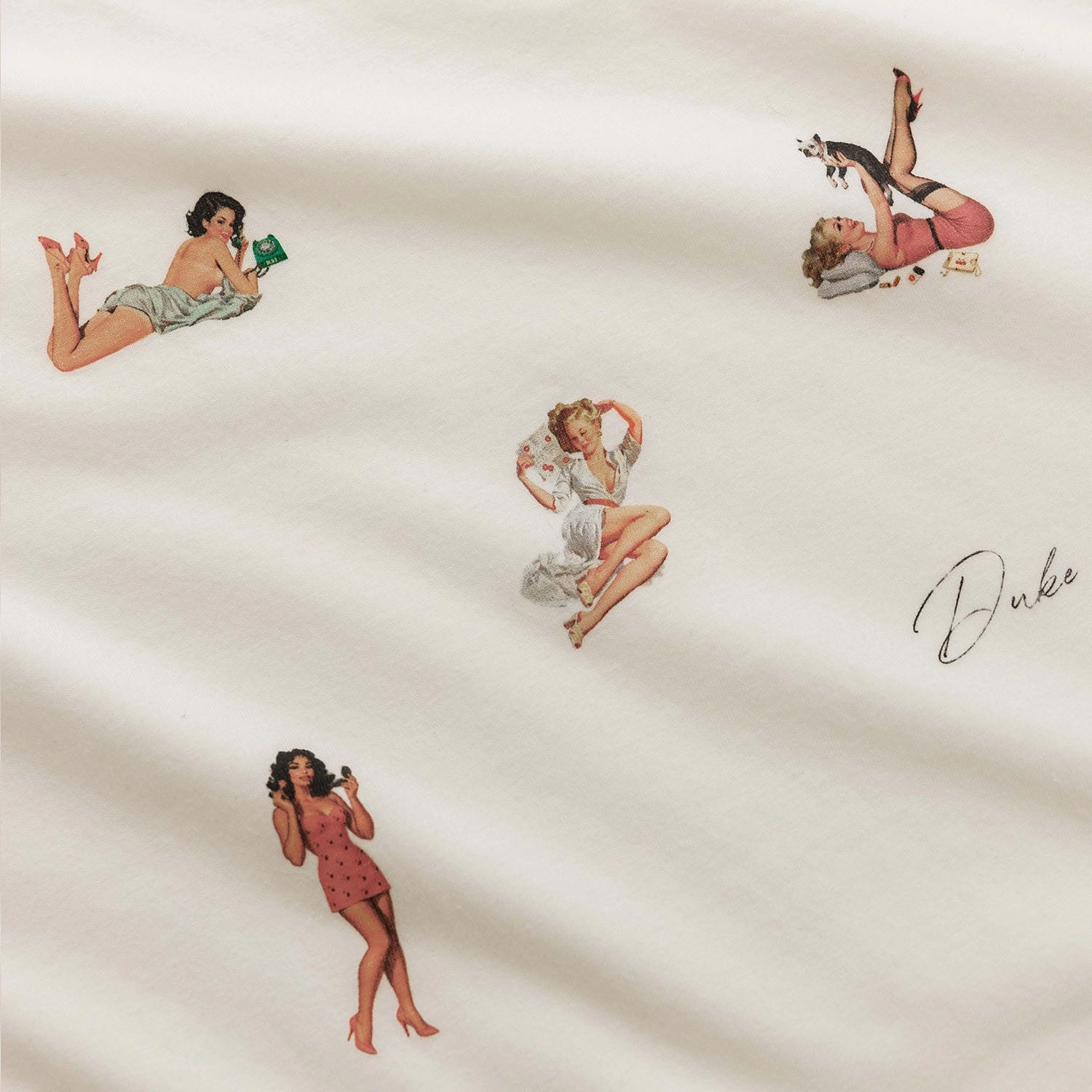 Active Look Pin Up III Vintage White T-Shirt