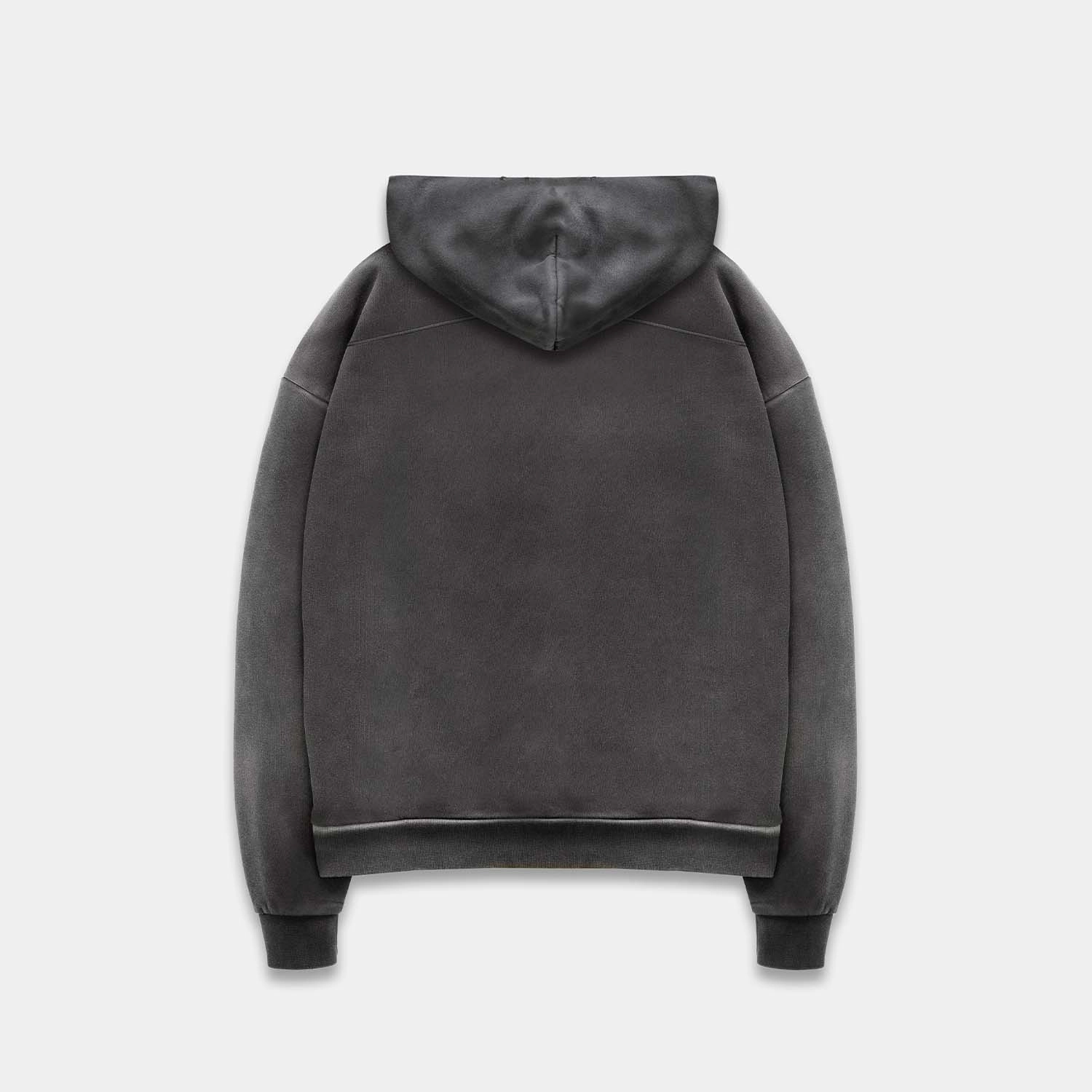 petite clothing Pin Up Washed Black Hoodie